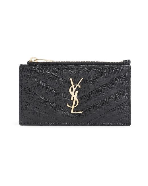 Saint Laurent Black Wallets & Cardholders