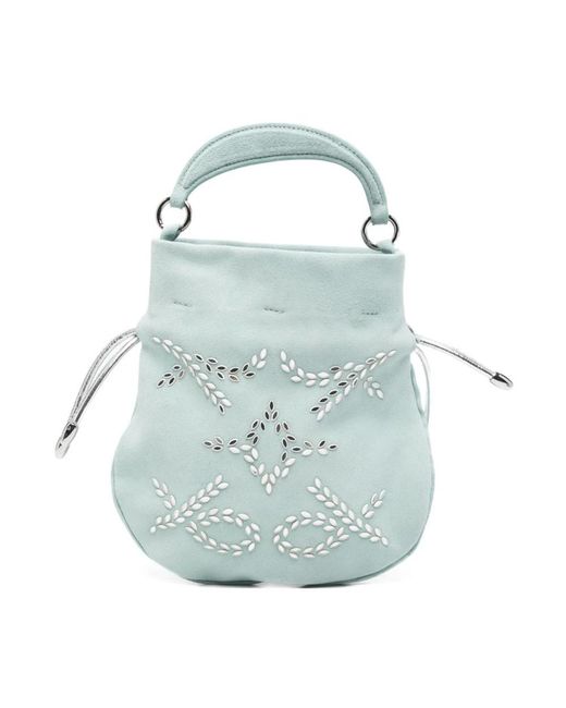 Orciani Blue Handbags