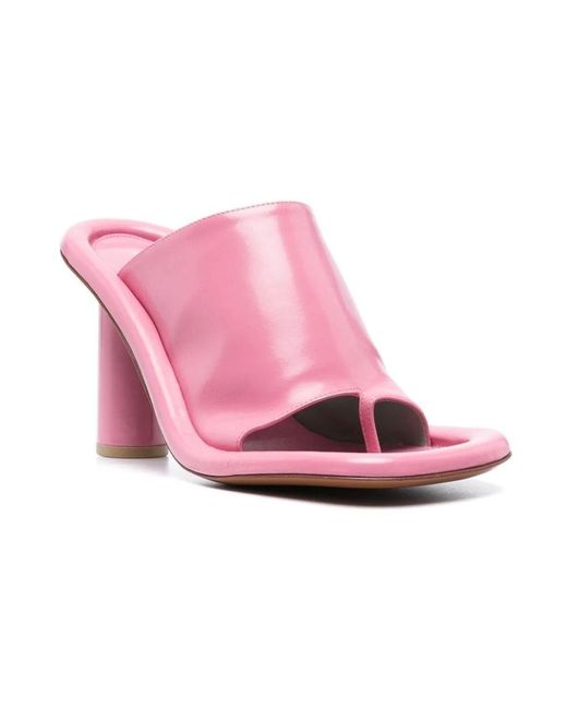 Ambush Pink Heeled Mules