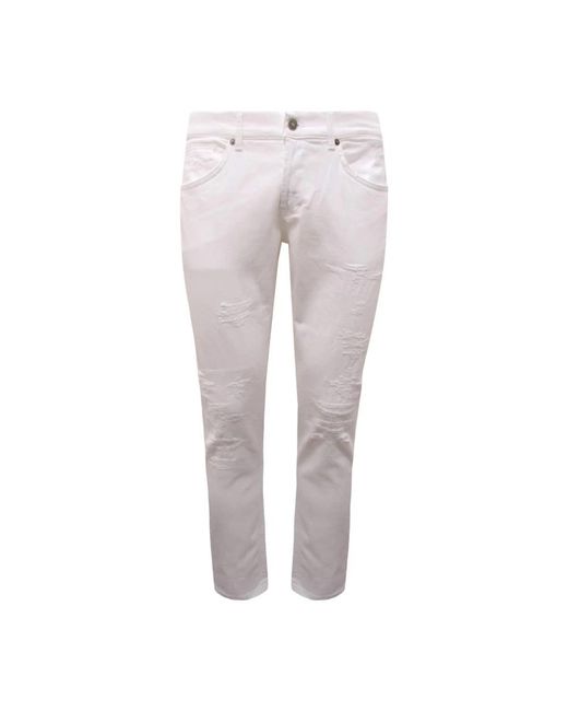 Dondup Gray Slim Fit Jeans for men