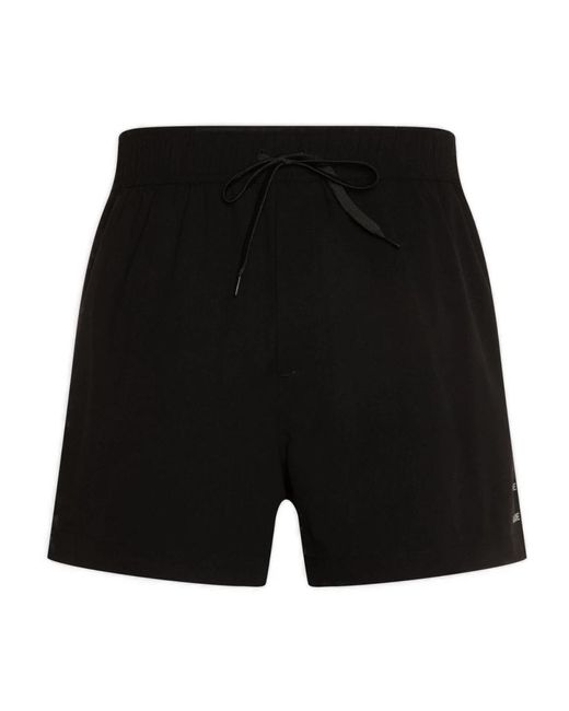 Shorts neri regular fit vita elastica di Samsøe & Samsøe in Black da Uomo