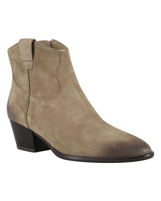 Ash Brown Cowboy Boots