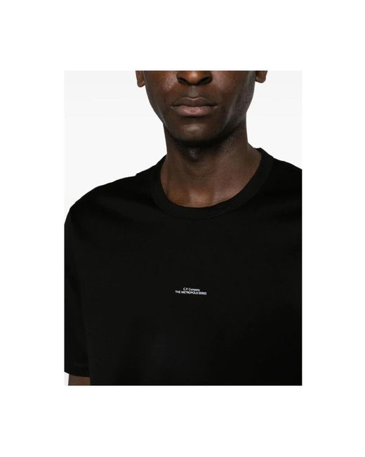 C P Company Logo t-shirt in schwarz in Black für Herren