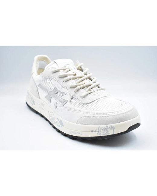 Premiata White Sneakers for men