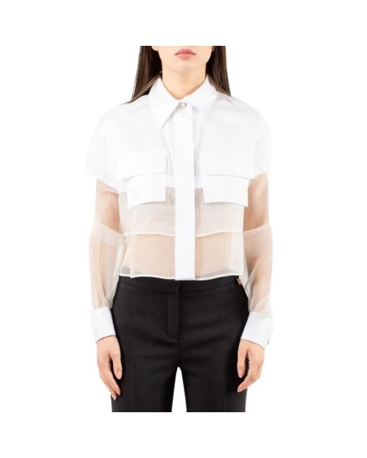 Elisabetta Franchi White Shirts