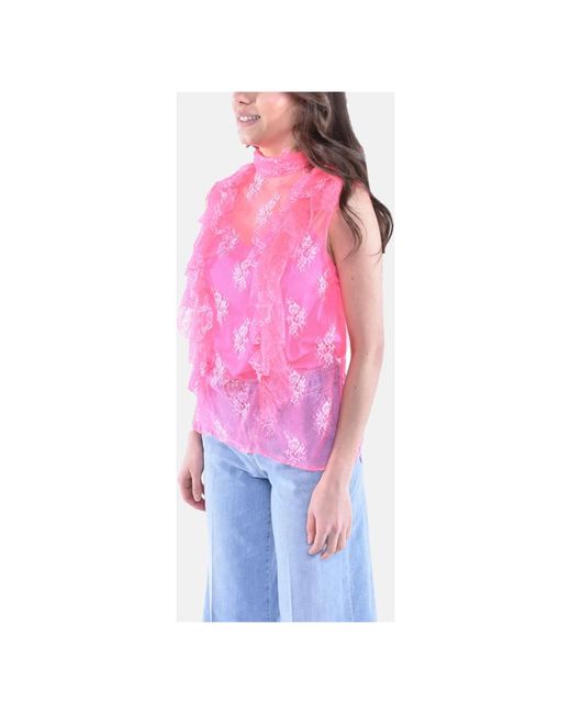 Pinko Blouses in het Pink