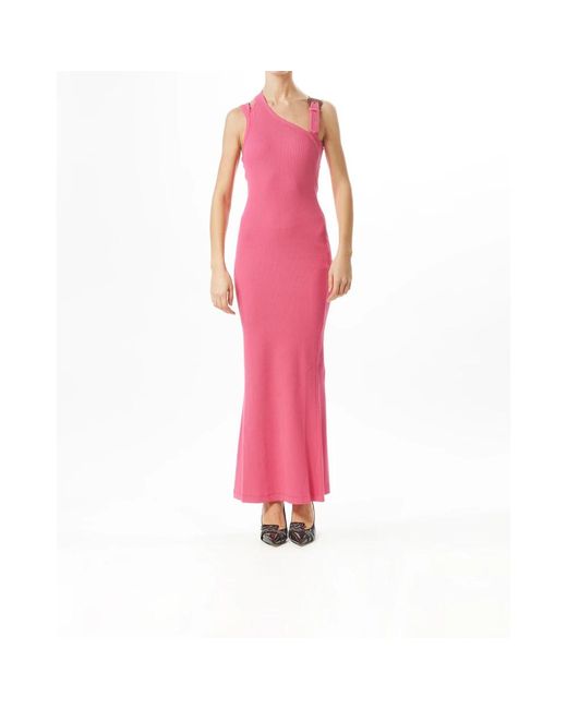 Versace Jeans Couture Pink Knitted Dresses