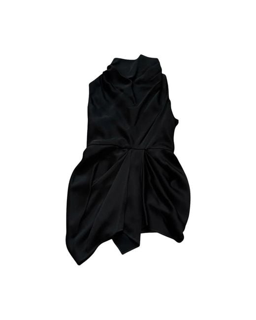Givenchy Black Sleeveless Tops