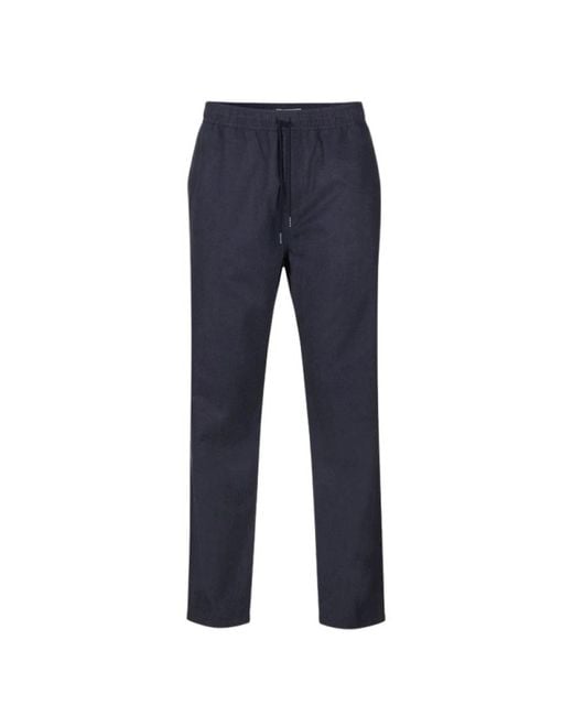 Straight Trousers Samsøe & Samsøe de hombre de color Blue
