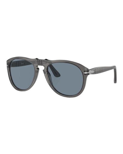 Persol Transparente graue sonnenbrille blaue gläser in Gray für Herren