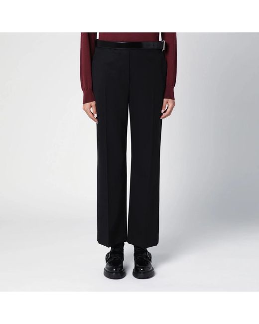 Prada Black Straight Trousers