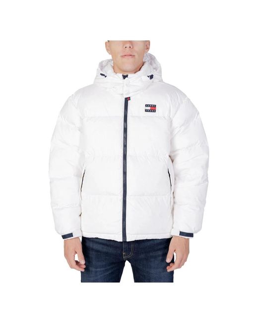 Tommy Hilfiger White Down Jackets for men