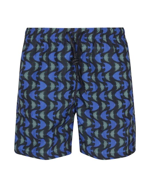 Drumohr Blue Beachwear for men