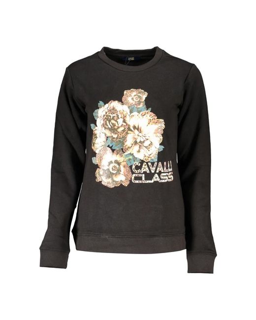 Roberto Cavalli Black Sweatshirts