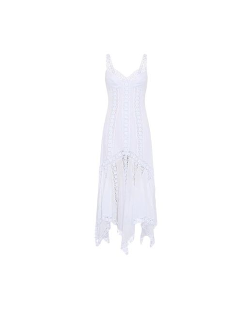 Charo Ruiz White Party Dresses