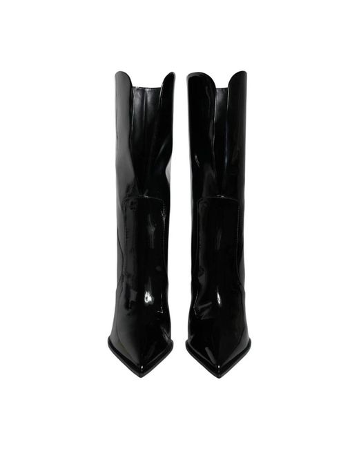 Dolce & Gabbana Black Heeled Boots