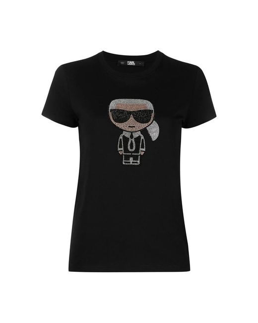 Karl Lagerfeld Black T-Shirts