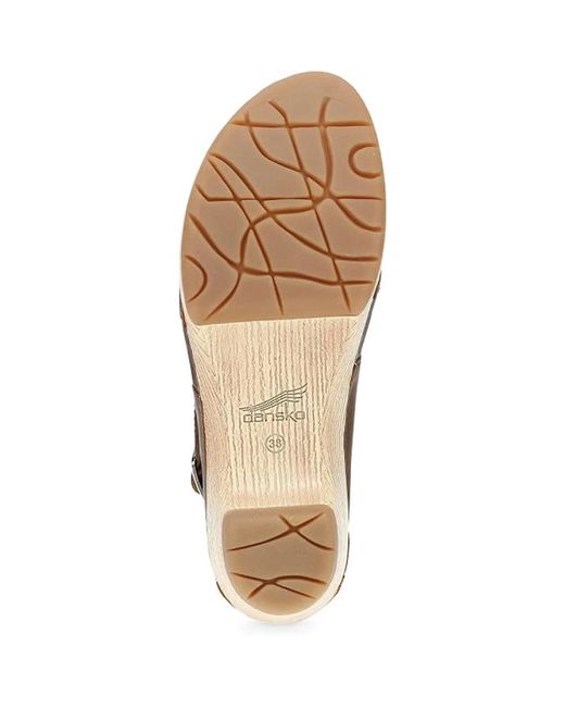 Dansko Brown Lucia Clog