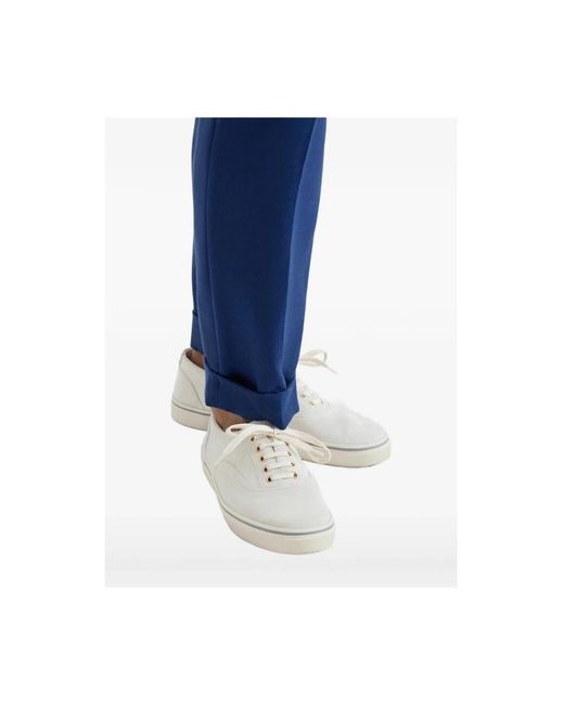 Brunello Cucinelli White Sneakers for men