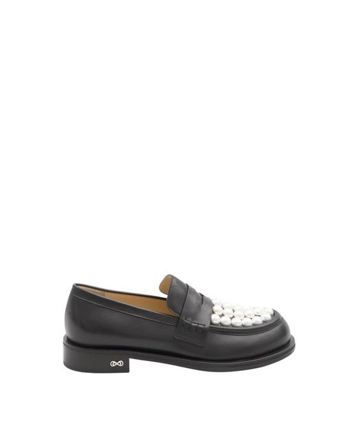 Mach & Mach Black Loafers
