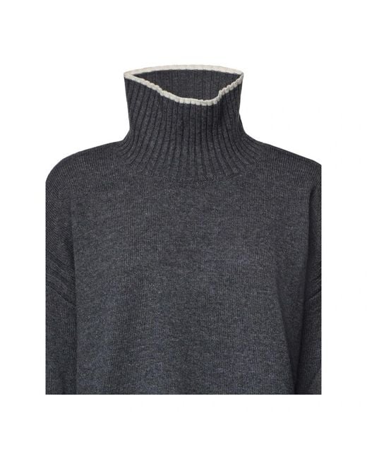 Pinko Blue Turtlenecks