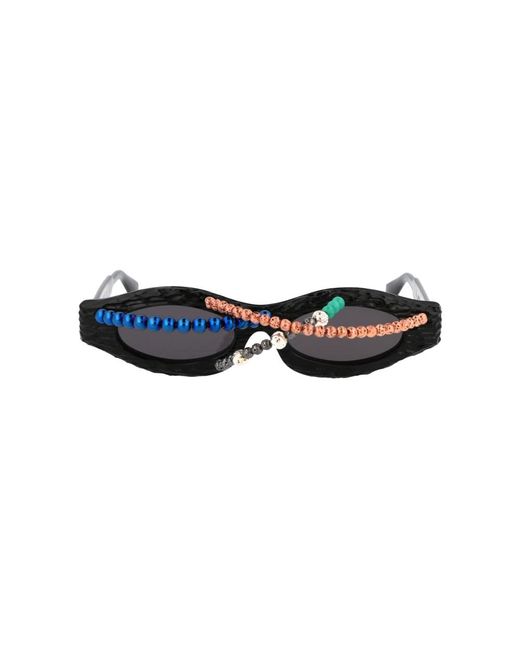 Kuboraum Blue Stylische sonnenbrille maske y5