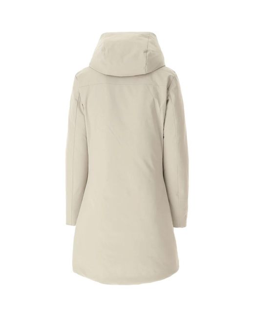 Save The Duck Jassen ,Polyester Winterjas in het Natural
