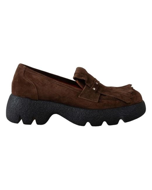 BELLE VIE Brown Loafers