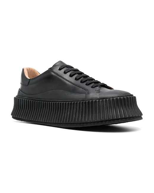 Jil Sander Black Sneakers