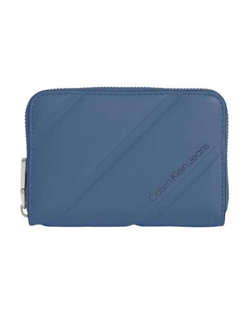 Calvin Klein Blue Kleine brieftasche frühjahr/sommer kollektion
