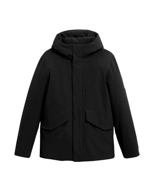 Elvine Jassen ,Zwart ,Tiam Winterjas in het Black voor heren