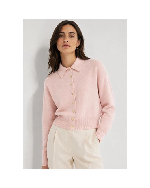 Sportmax Pink Cardigans