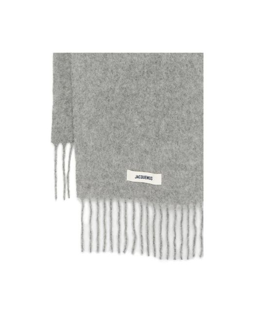 Jacquemus Gray Scarves