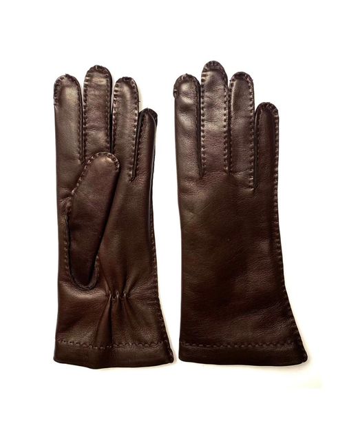 Restelli Guanti Brown Gloves