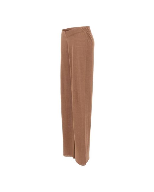 Kangra Brown Straight Trousers