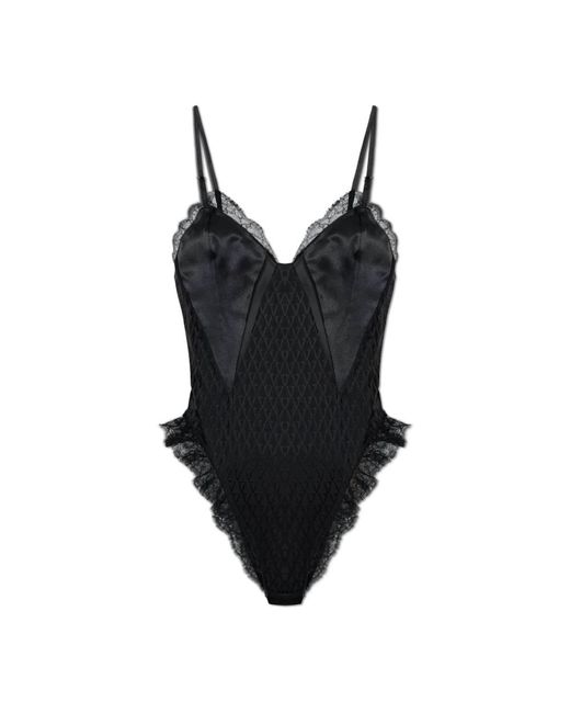 Body Versace de color Black
