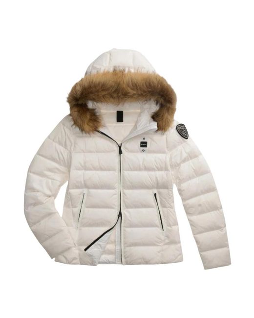 Blauer Jassen ,Wit ,Arcadia Jacket in het White