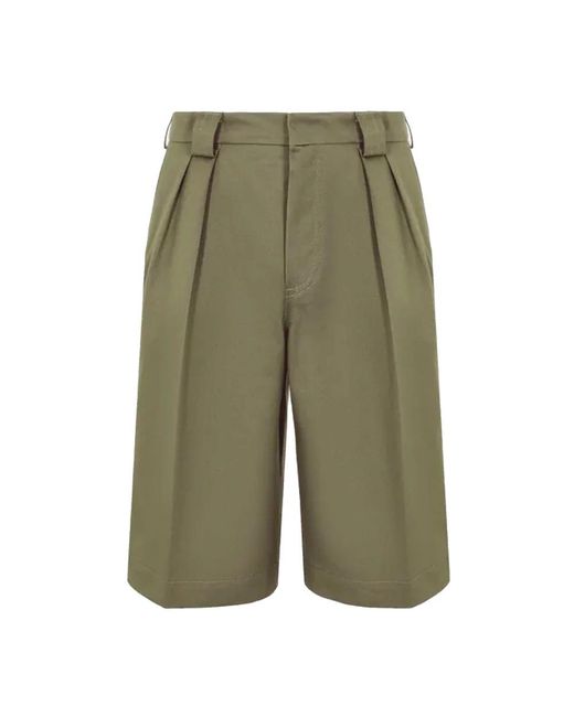 Jacquemus Green Long Shorts for men