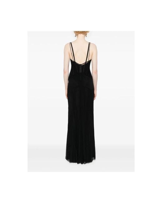 Dolce & Gabbana Black Maxi Dresses