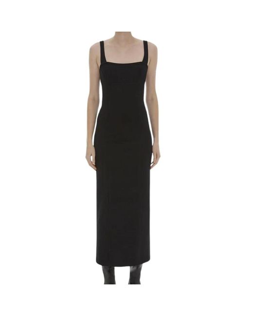 Helmut Lang Black Maxi Dresses