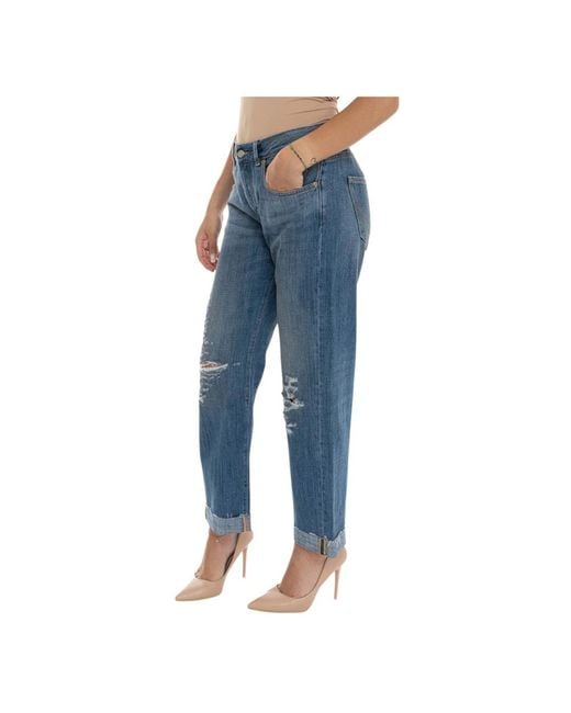 Roy Rogers Straight Jeans in het Blue