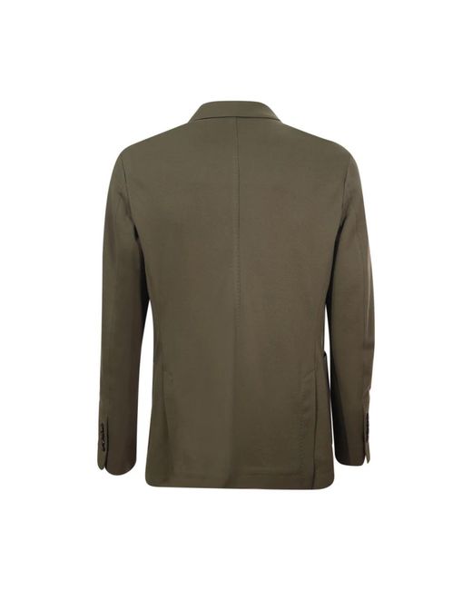 Circolo 1901 Jassen ,Groen ,Katoen Military Style Jas in het Green voor heren