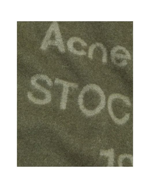 Acne Green Accessories