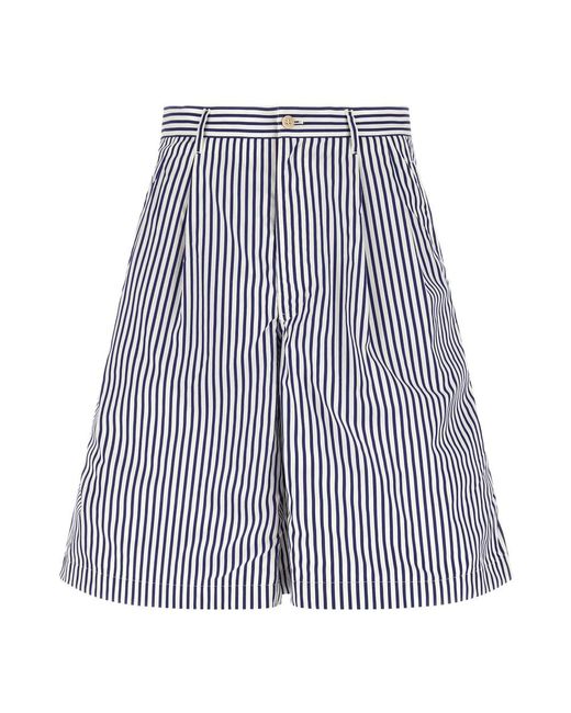 Comme des Garçons Blue Casual Shorts for men