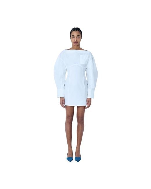 Jacquemus Women's Blue Short Dresses - buitengewoonvitaal.nl