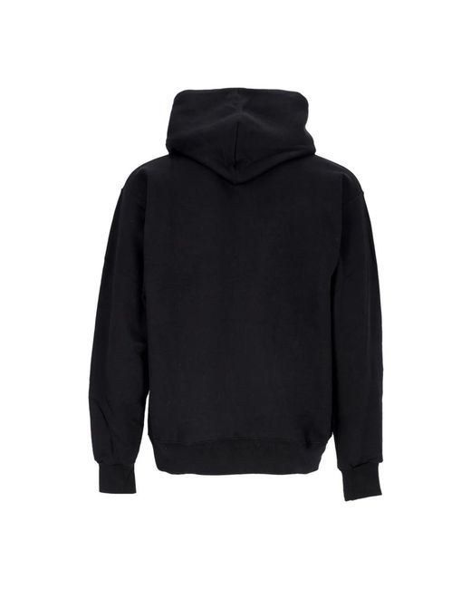 Thrasher Hoodies & Sweatvesten ,Zwart ,Katoen Zwart/Oranje Sweatshirt Hoodie in het Blue voor heren