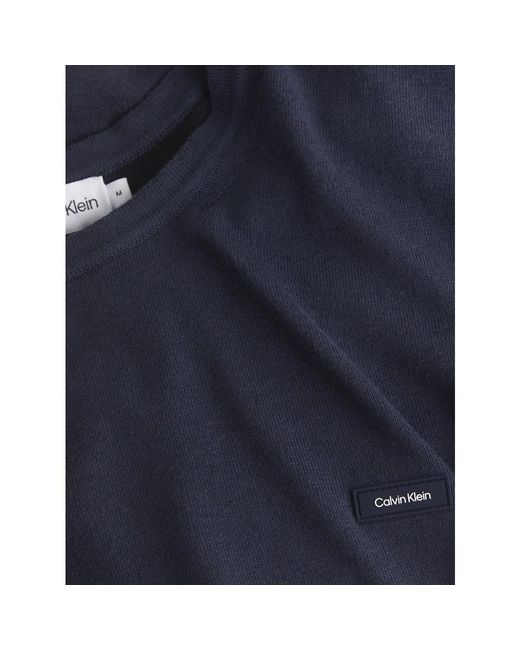 Knitwear > round-neck knitwear Calvin Klein pour homme en coloris Blue