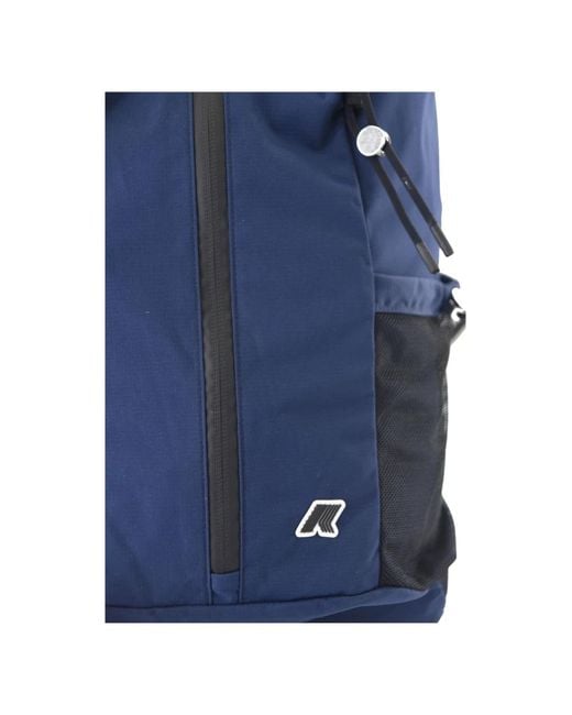K-Way Blue Backpacks