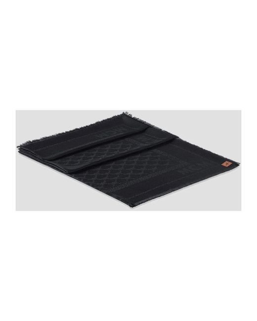 MCM Black Silk Scarves