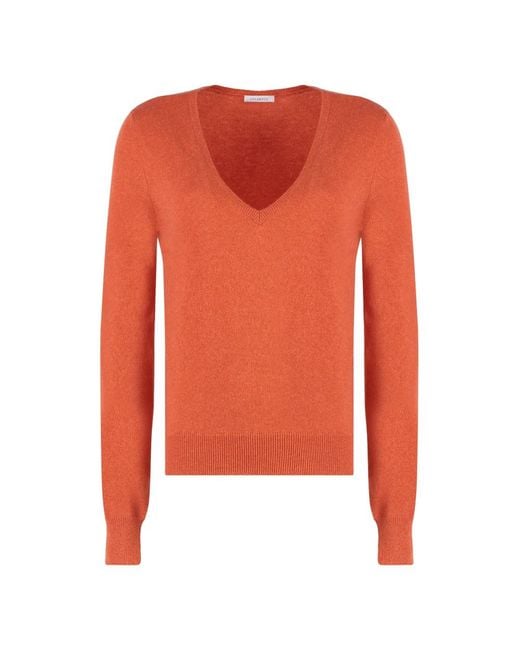 Cashmere Knitwear Malo en coloris Orange